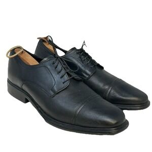 Neil M. Black Dress‎ Shoes Leather Oxford Lace-Up Men's 11.5